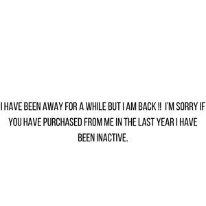 Shop Announcement - Account Status Update